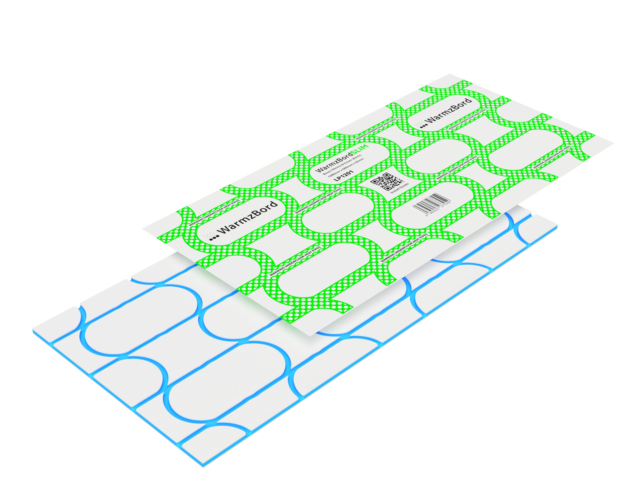 WarmzBord Slim panel (16mm) & Cover(6mm) 1200x600x22