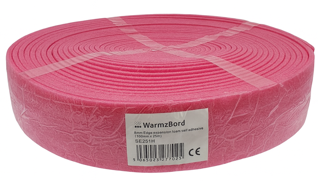 8mm Edge expansion foam self adhesive (100mm x 25m)